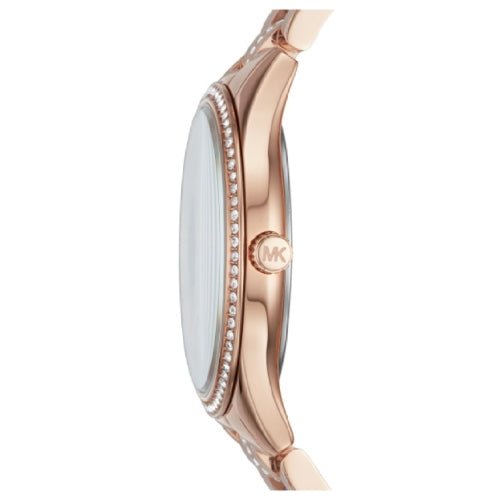 Michael Kors Ladies Darci Two-tone Stainless Steel Crystal Watch - MK3716 - Image 2